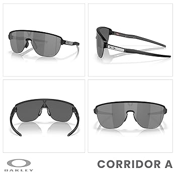 Amazon.com: OAKLEY Corridor (a) Low Bridge Fit Asian Fit